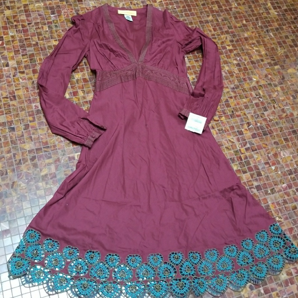 New with tags Catherine malandrino burdeaux dress